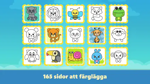 Bimi Boo Färgläggning för barn screenshot
