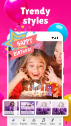 Birthday Video Maker screenshot