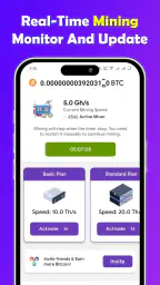 Bitcoin Cloud Mining screenshot