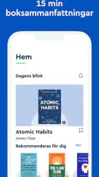 Blinkist: Boksummeringar Dagl screenshot