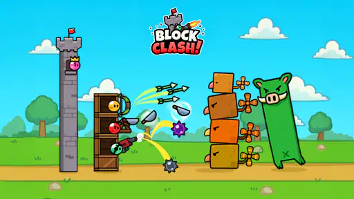 Block Clash - TD screenshot