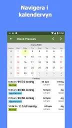 Blodtrycksspåraren screenshot