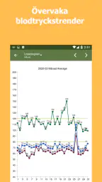 Blodtrycksspåraren screenshot