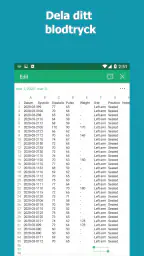 Blodtrycksspåraren screenshot