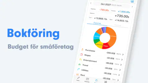 Bokföring för småföretag screenshot