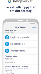 Bolagsverket – håll koll på di screenshot