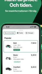 Bolt: Snabba, prisvärda resor screenshot