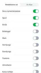 Borås Tidning screenshot