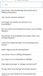 Brandfarliga arbeten screenshot