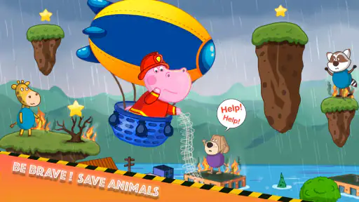 Brandman Hippo: Stadens hjälte screenshot