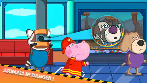 Brandman Hippo: Stadens hjälte screenshot
