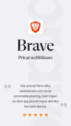 Brave: Webbläsare och Sökmotor screenshot