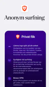 Brave: Webbläsare och Sökmotor screenshot