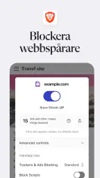 Brave: Webbläsare och Sökmotor screenshot