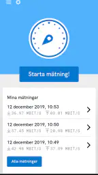Bredbandskollen screenshot