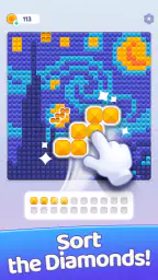 Brilliant Sort: Diamond Puzzle screenshot