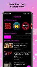 Broadcast Events screenshot