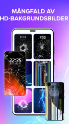 Broken Screen: Magic Wallpaper screenshot