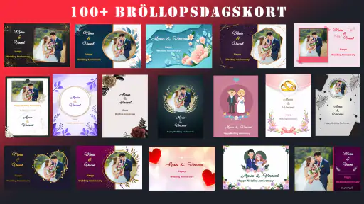 Bröllopsinbjudan screenshot