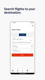Brussels Airlines screenshot