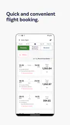 Brussels Airlines screenshot
