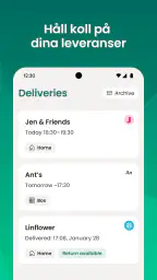 Budbee screenshot