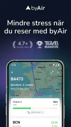 byAir: Flygplan Live Tracker screenshot