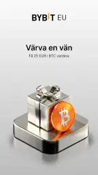 Bybit.eu: köp BTC och krypto screenshot