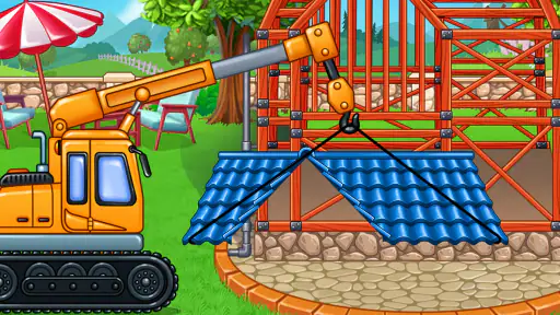 Bygg lastbil Barn lekar screenshot