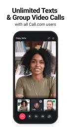 Call.com: 2nd Phone Number App screenshot