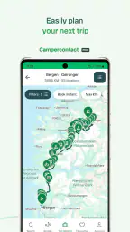 Campercontact - ställplatser screenshot
