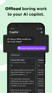 Canary Mail - AI Email App screenshot