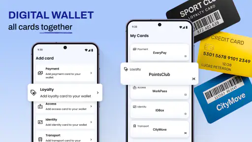 Digital Wallet - Mobile Cards screenshot