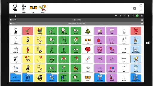 Cboard AAC screenshot
