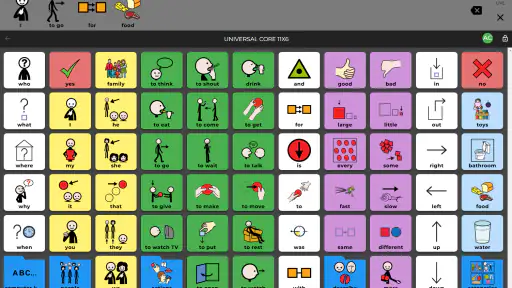 Cboard AAC screenshot