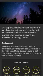 CE5 Contact screenshot