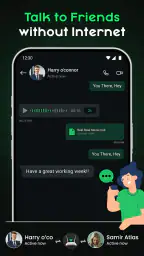 Chat Local Offline Calling screenshot