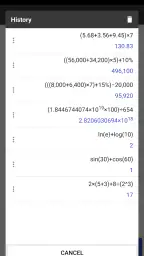 ClevCalc - Kalkylator screenshot