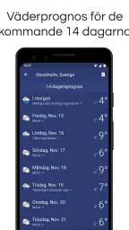 Clime: Väderprognos och Radar screenshot