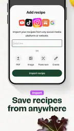 Clove: Import & Save Recipes screenshot