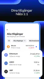 Coinbase: Köp krypto som BTC screenshot