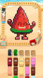 Color Train: Pixel Puzzle screenshot