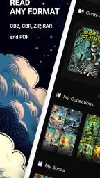 Comic Reader CBR, CBZ & PDF screenshot
