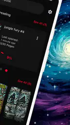 Comic Reader CBR, CBZ & PDF screenshot