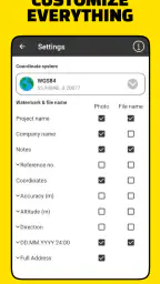Conota: GPS-kamera & noter screenshot