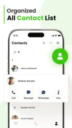 Contacts screenshot