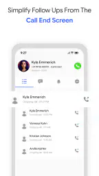 Contacts screenshot