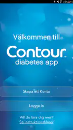 CONTOUR DIABETES app (SE) screenshot