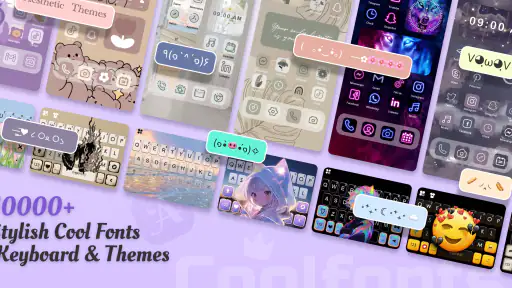 Cool Fonts - Keyboard & Themes screenshot