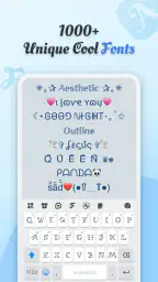 Cool Fonts - Keyboard & Themes screenshot